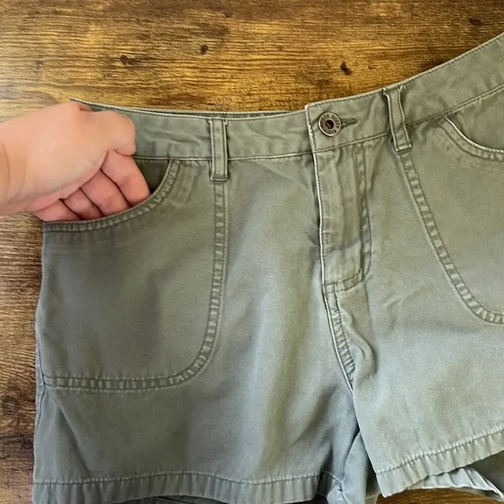 Route 66 Cotton Mid Rise Shorts
